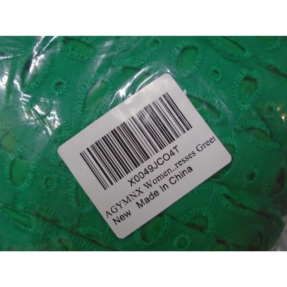 AGYMNX Womens A-Line Cocktail Dress Green size 10 (large) - Picture 7 of 7